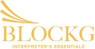 Logo BLOCKG Interpreter's Essentials