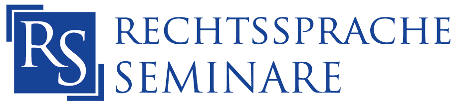 Logo Rechtssprache Seminare